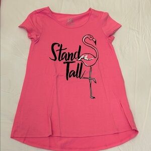Pink Flamingo Tee for girls